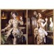 Classical Puppets Stripes and Checks-Punk Rose 2.0 Swarovski Edition Long OP, Short OP and Skirt Set(Limited Pre-Order/3 Colours/Full Payment Without Shipping)
